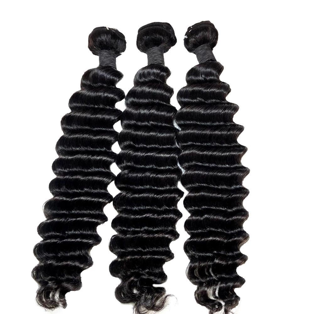 Cambodian Virgin Hair Deep Wave 3 Bundle Deal